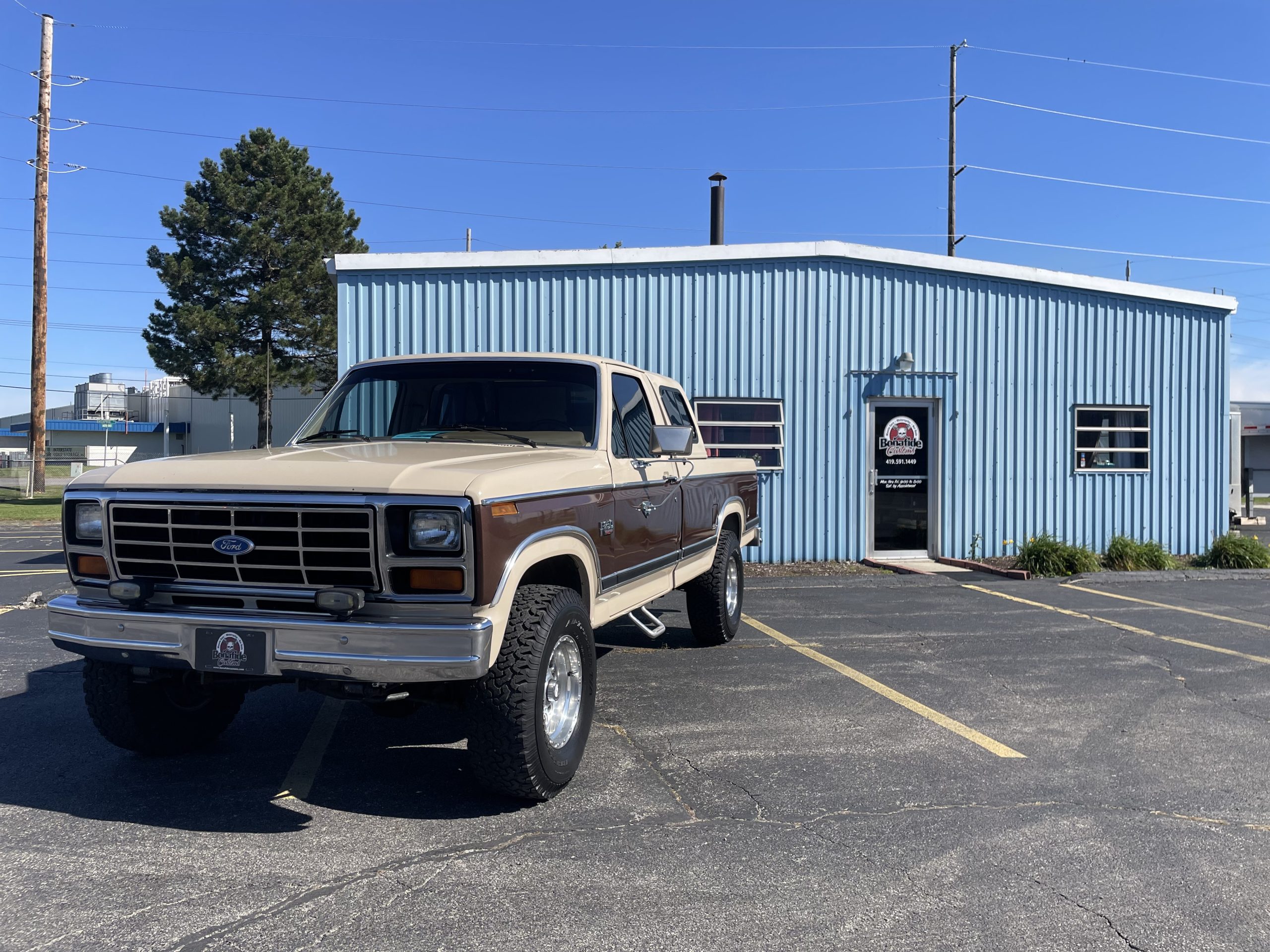 1982 FORD F-250 4X4 LARIAT (32) | BONAFIDE CUSTOMS, LLC